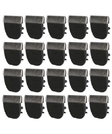 Plawee 20X High Quality Black Ceramic Titanium Knife Pet Dog Hair Trimmer Blade Clipper Head for P2 P3 P6 P9 S1 ZP-295 ZP-293 4