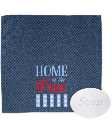 YouCustomizeIt American Quotes Washcloth Square (12" x 12")