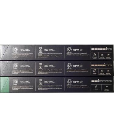  Nespresso Nespresso Lot de 30 capsules (Ristretto Arpeggio Capriccio) - Buy Online on GoSupps.com