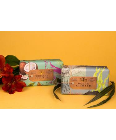 English Soap Co. Anniversary Collection Tropical Coconut Soap Bar 190g - Pack of 1 - Buy Online on GoSupps.com