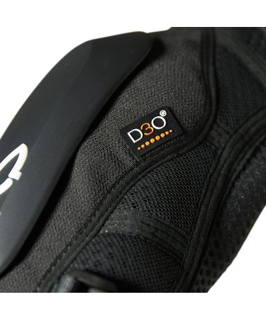 Launch Pro D3O Knee Guard - Large Black | Impact Protection for Extreme Sports - Buy Online on GoSupps.com