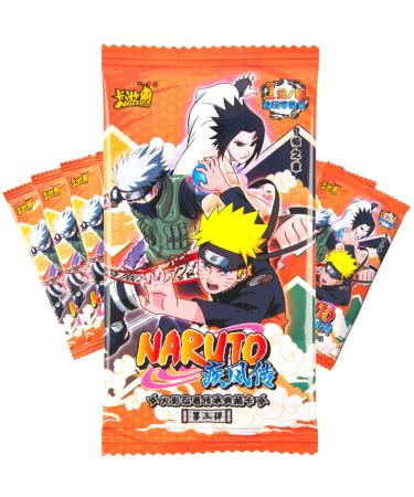 AW Anime WRLD NarutoNinja Cards Booster Box - Official Anime CCG Collectable Playing/Trading Card - 10 Packs - 5 Cards/Pack (Flash 10 Packs) Flash - 10 Packs