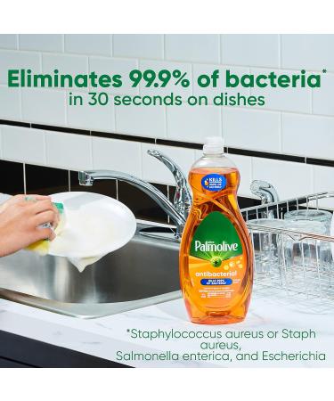 Buy Palmolive Ultra Antibacterial Dish Liquid - 32.5 Fl Oz (Pack of 4) | International Shipping Available - Buy Online on GoSupps.com