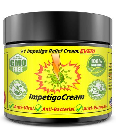 Impetigo Cream with Tea Tree Oil for Adults & Kids - Antibiotic Ointment for Fast Scar Healing and Antifungal Skin Treatment - Buy Online on GoSupps.com