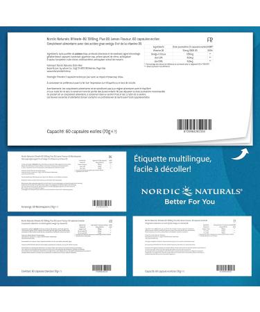 Nordic Naturals Ultimate Omega-D3 1280mg Omega-3 with EPA DHA and Vitamin D3 High Dosed Lemon Taste 60 Soft Capsules Lab Tested Soy Free Gluten Free Non-GMO - Buy Online on GoSupps.com