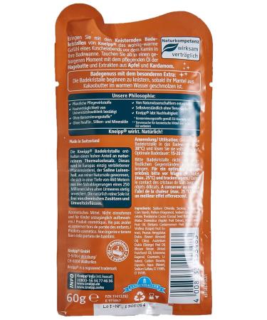 Kneipp Crackling Bath Crystals - Fireplace Crackling 60g | International Shipping Available - Buy Online on GoSupps.com
