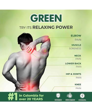 Ross D Elen Green Menthol Relief Gel - Small | Pain Relief & Recovery - Worldwide Shipping - Buy Online on GoSupps.com
