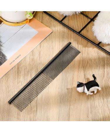 Boao Stainless Steel Pet Comb for Dogs & Cats - Perfect for All Sizes & Hair Types | Durable Rounded Teeth for Gentle Grooming - Buy Online on GoSupps.com