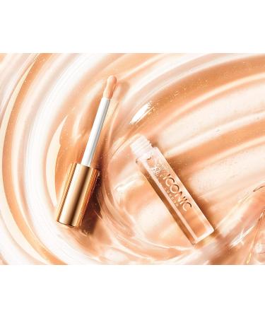 ICONIC LONDON Lustre Lip Oil | Non-Sticky Moisturizing & High Shine Vegan Lip Oil with Vitamin C & Hyaluronic Acid | 0.2 Fl Oz Queen Bee - Nude - Buy Online on GoSupps.com