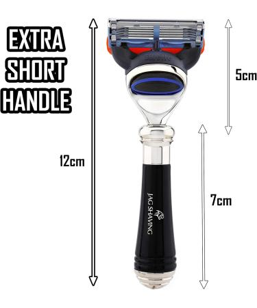 Premium 5-Blade Razor with Durable Resin Handle - Handmade Gift for Him | International Shipping - Buy Online on GoSupps.com