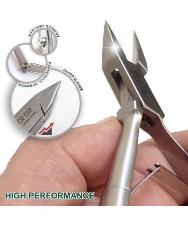 toenail Cutter high Performance Straight Arrow Pointed Blade Toe Nail Cutter - Buy Online on GoSupps.com