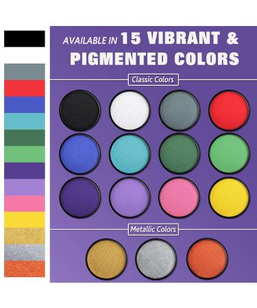 Ccbeauty Professional Body Painting Colors - 68g Gray Aqua Makeup for Halloween & Theater Art - Buy Online on GoSupps.com