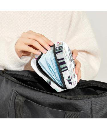 GIAPB Period Bag - Sanitary Napkin Storage & Travel Makeup Pouch, Alpaca Print - Color4949 - Buy Online on GoSupps.com