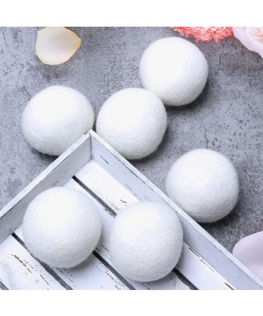 Hoappa 6Pcs 2.4 inches Wool Dryer Balls and 2 Pack Mesh Laundry Bags in 2 Sizes ( 12 x 16 inches 16 x 20 inches ) - Buy Online on GoSupps.com
