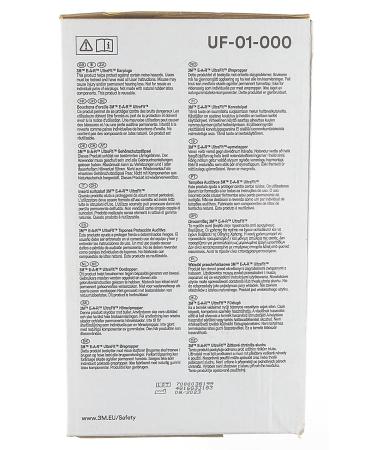 3M UF01000 EAR Ultrafit - Premium Noise Canceling Earplugs with Cord & Box | 1 Pair - International Shipping Available - Buy Online on GoSupps.com