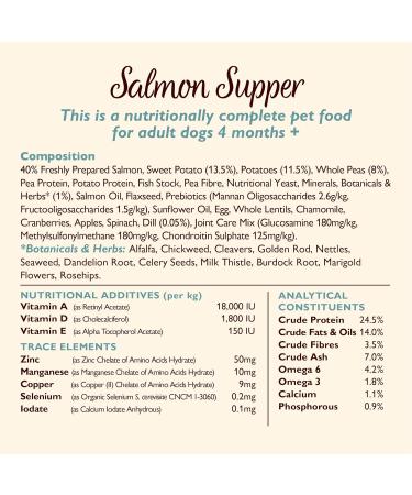 Lily's Kitchen Complete Dry Food for Adult Dogs Salmon Feast 7kg - Buy Online on GoSupps.com