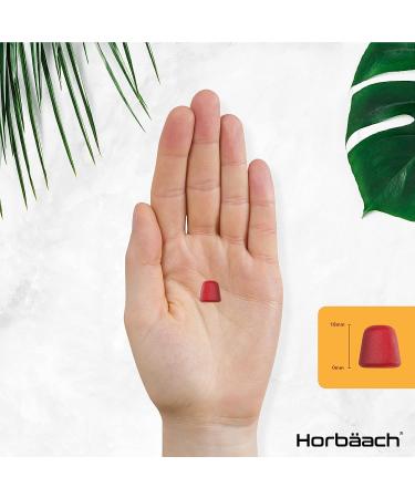 Horbaach Multivitamin Gummies for Adults | 60 Count | 14 Essential Nutrients with Vitamin A B12 C D & Zinc | Natural Strawberry Flavour - Buy Online on GoSupps.com