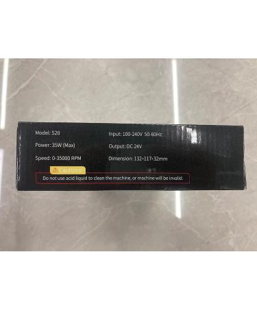 ENGERWALL Electric Nail Drill 35000 RPM - Professional Low Noise & Vibration Nail Files for Acrylic & Gel Nails - Salon & DIY Use - Pink - Buy Online on GoSupps.com