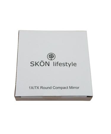 SK N lifestyle Jessy Perfect 7X/1X Travel Mirror - Large 4 Inch Glass Compact Mirrors - Buy Online on GoSupps.com