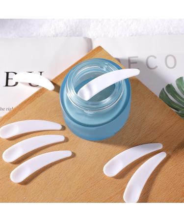 10-Piece Mini Cosmetic Spatula Set - Bent Cream Scoops for Makeup Masks & Gel - Perfect for Stirring & Application - Buy Online on GoSupps.com