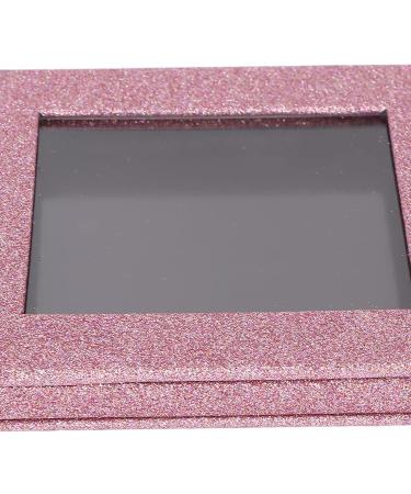 Shop Pink Magnetic Makeup Palette - Empty Square Self-Adhesive Palette with Transparent Lid for Eyeshadow Lipstick Blush & Powder - International Shipping Available - Buy Online on GoSupps.com