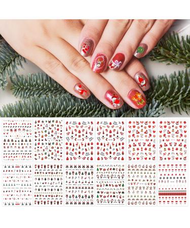 Nail Stickers (12 Sheets Christmas Nail Stickers)