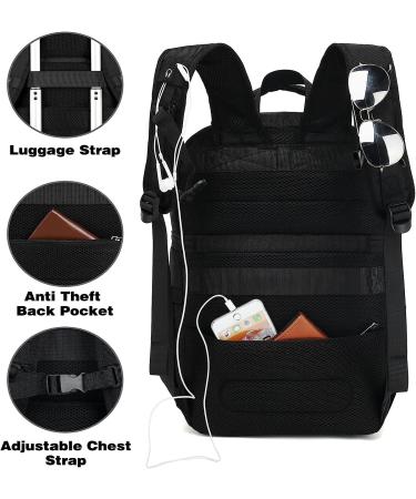 Insulated Cooler Backpack | 30 Can Leakproof Double Deck | RFID Lunch Bag for Men and Women | Black - Buy Online on GoSupps.com