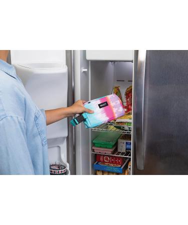 PackIt Freezable Reusable Snack Box - Tie Dye Sorbet Multicolor/Assorted - Buy Online on GoSupps.com
