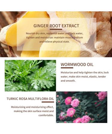 Plant Massage Oil Turmeric Oil for Arthritis & Pain Relief Relaxing Warming Wormwood Ginger Essential Oil Organic Rosemary Oil Moisturizing Body Oil Promote Blood Circulation (2PCS) - Buy Online on GoSupps.com