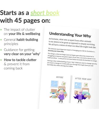 Habit Nest Home Organization Sidekick Journal: Declutter & Organize Your Home Room by Room - Buy Online on GoSupps.com