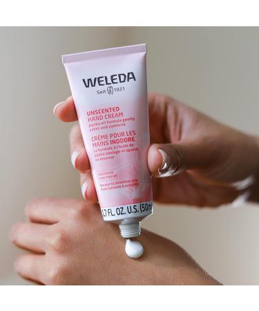 Weleda Unscented Hand Cream 1.7 oz Plant-Based Moisturizer with Jojoba Borage & Coconut Oils for Soft Hands Buy Internationally - Buy Online on GoSupps.com