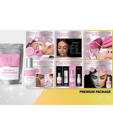 Liore Lash Eyelash Extension Primer - Boost Adhesive Bond & Glue Retention | 35% Longer Lasting | Pretreatment & Cleanser for Semi-Permanent Lash Extensions - Buy Online on GoSupps.com