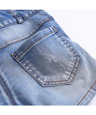 KIDSCOOL SPACE Baby Denim Shortall 6-12 Months Blue-1964 - Buy Online on GoSupps.com