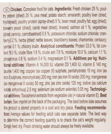 Buy Venandi Animal Premium Chicken Cat Food Grain-Free Dry Food (1.5kg) | Fresh Poultry for Healthy Cats - Buy Online on GoSupps.com