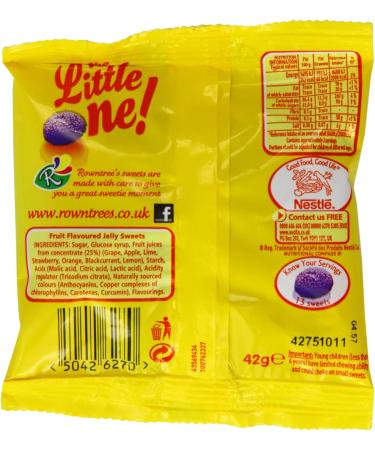 Nestl Rowntree's Jelly Tots 42 g (Pack of 36) - Buy Online on GoSupps.com