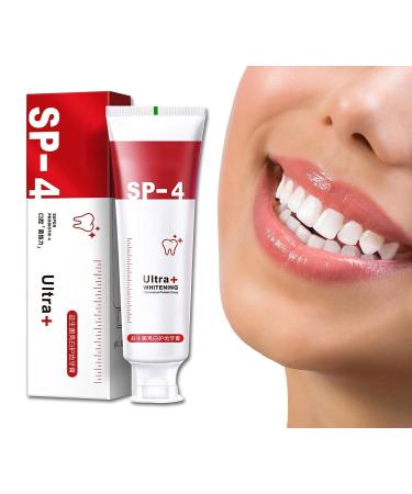 Sp-4 Toothpaste Whitening Sp-4 Super Toothpaste SP-4 Brightening Toothpaste Fresh Breath Toothpaste (Red)
