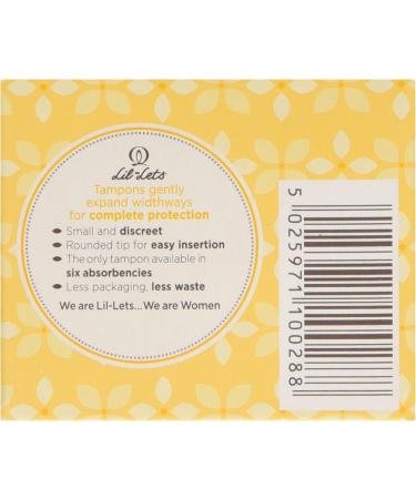 Buy Lil-Lets 10 Smartfit Tampons Regular | 10 Pack - Comfort & Protection Worldwide Shipping - Buy Online on GoSupps.com