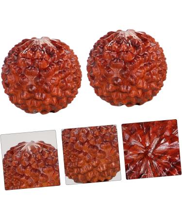 Beaupretty Handmade Chinese Carving Massage Balls - 4 Piece Acupressure & Decompression Ornaments - Buy Online on GoSupps.com