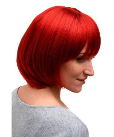 WIG ME UP 742-135 Bob Wig | Short Straight Red Femdom Style - 25 cm - Buy Online on GoSupps.com