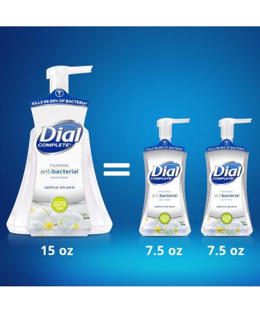 Dial Complete Antibacterial Foaming Hand Wash - Coconut Water & White Tea - 15 fl oz (Pack of 4) - Buy Online on GoSupps.com