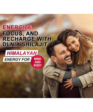 DLNIA 8-in-1 Shilajit for Men & Women with Ashwaganda Himalayan Organic Supplement with Rhodiola Rosea, Ginseng, Turmeric, Mushroom, for Immune Support, Energy, Calm, Focus, Clarity, Sleep, Cortisol - Buy Online on GoSupps.com