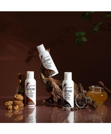 Adore Shining Semi Permanent Hair Colour 104 Sienna Brown Sienna Brown 104 118 ml (Pack of 1) - Buy Online on GoSupps.com