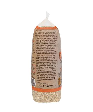 Bob's Red Mill Organic White Quinoa 26 Ounce Packages (Pack of 4) - 6.48 Pounds Total - Buy Online on GoSupps.com