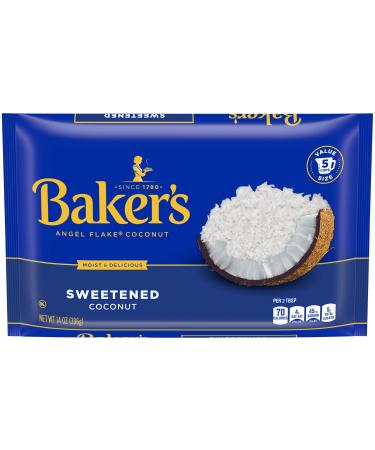 Bakers Sweetened Angel Flake Coconut (14 oz Bag)