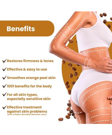 Bleumarine Bretania Anti-Cellulite Gel - Coffee & Seaweed Formula | Vitamin B3 & E | Natural Spa Treatment | 1000ml Multicolored Pack - Buy Online on GoSupps.com