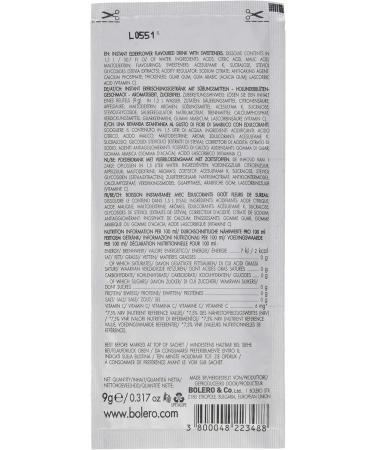 Buy Bolero Drinks Elderflower - 24 Pack (9g Each) | Refreshing Low-Calorie Flavor | International Shipping Available - Buy Online on GoSupps.com