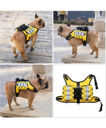 Yellow Dog Backpack for Hiking & Travel - Small to Medium Breeds - Buy Online on GoSupps.com
