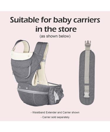AGUDAN Waistband Extender  Ergonomic Baby Waist Extension Belt Adjustable Gy - Buy Online on GoSupps.com