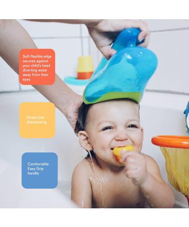 Nuby Tear-Free Rinse Pail 5 Inch - Aqua/Green (Pack of 1) | Shop Now - Buy Online on GoSupps.com