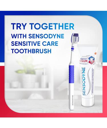 Sensodyne Sensitivity & Gum Whitening Toothpaste | 3.4oz | For Sensitive Teeth & Gum Problems - Buy Online on GoSupps.com